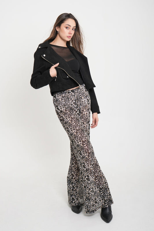 BH PANTALON CAMPANA MESH 7335