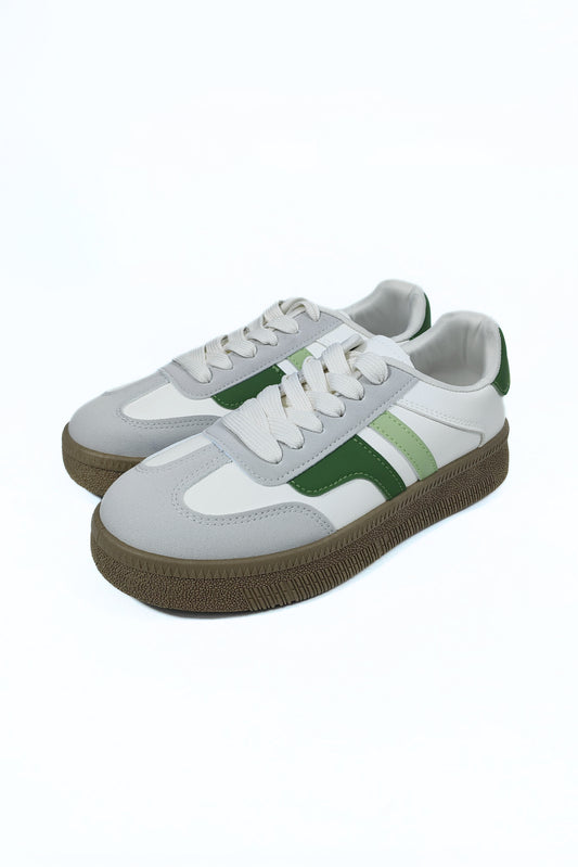 24 TENIS PLANOS COMBINADOS 6494