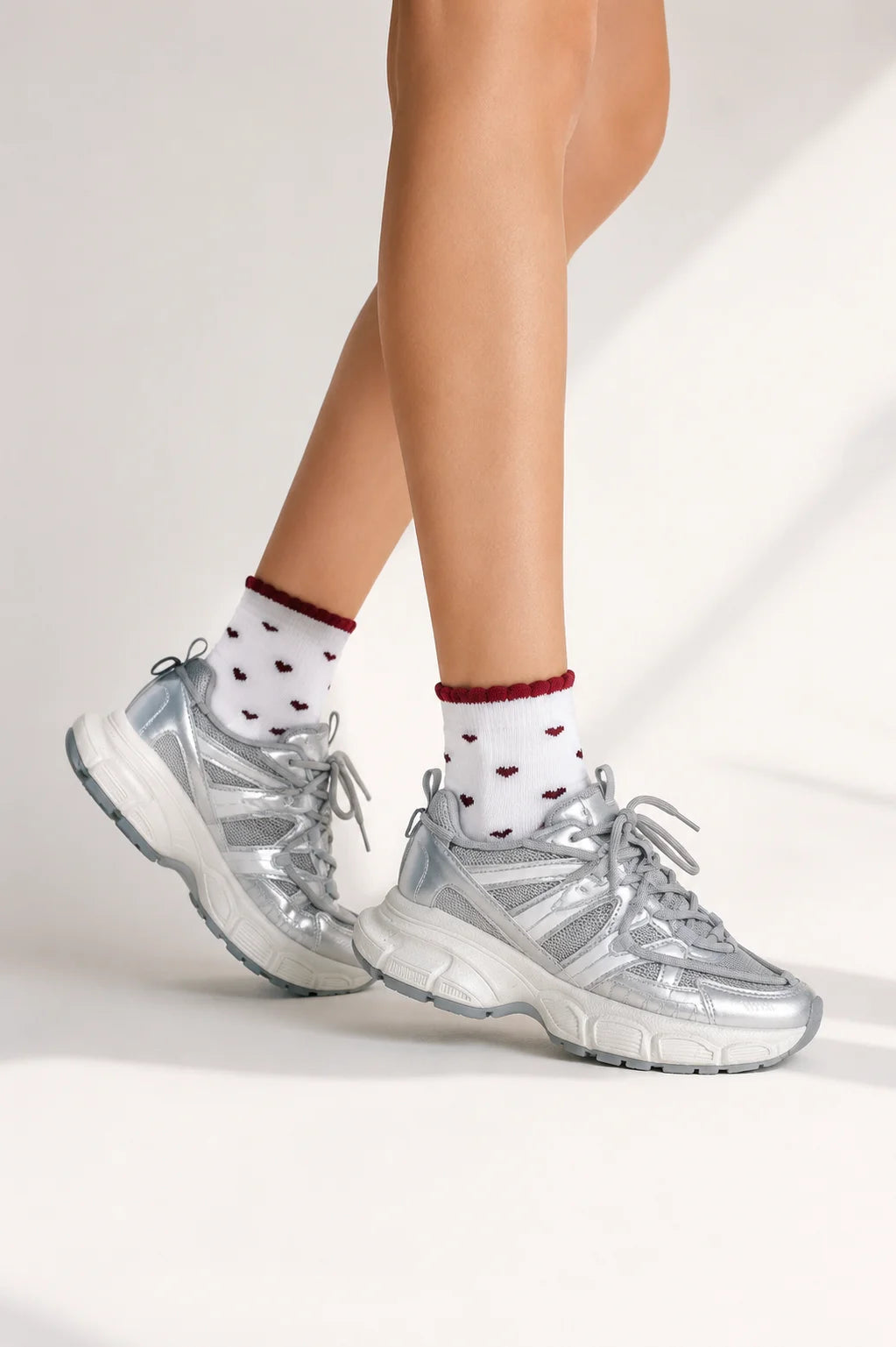 24 TENNIS FAITH PLATEADO