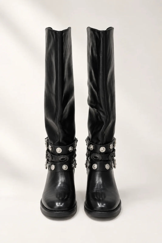 26 BOTAS CAÑA ALTA HEBILLA 9007