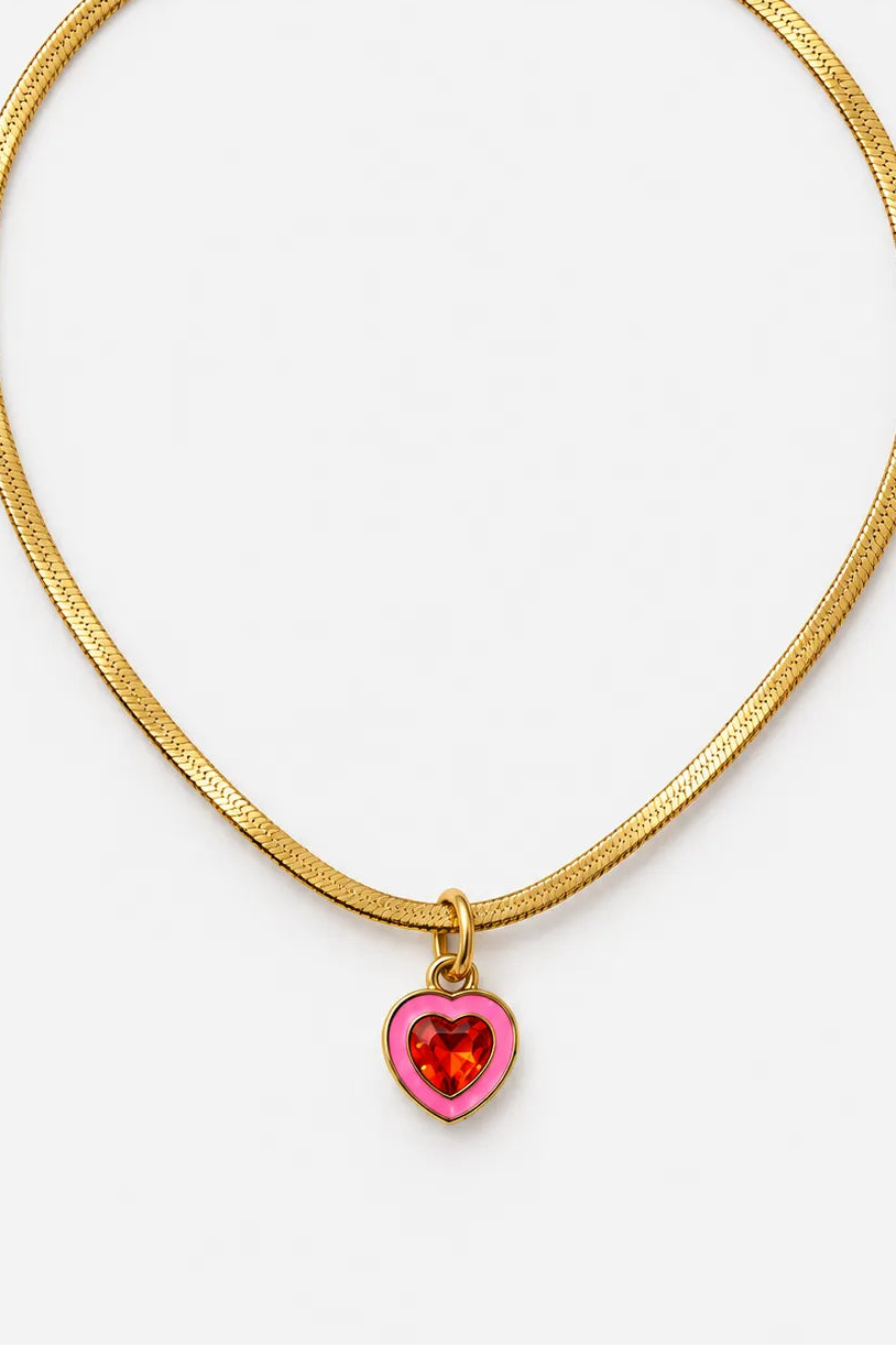 26 COLLAR CORAZÓN MINI 8819