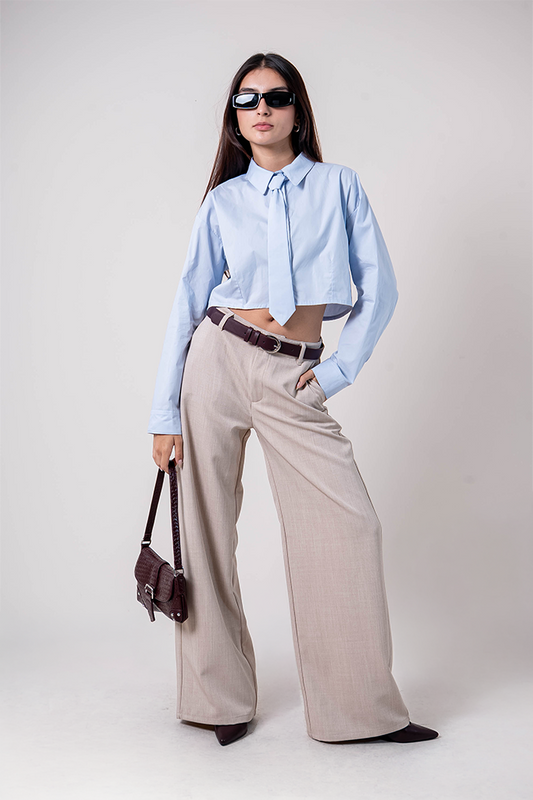 BH CAMISA CROP CORBATA 8540.