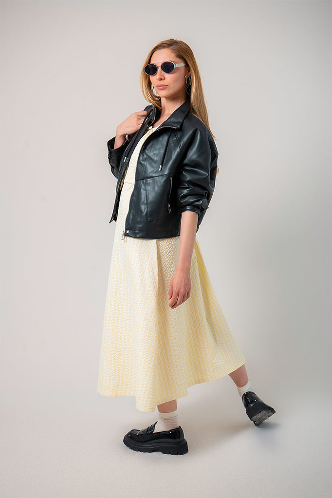 VESTIDO RAYAS E-C 9192