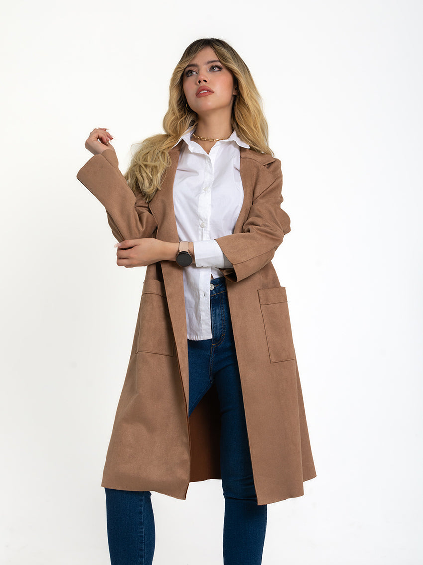 ABRIGO ALEMANIA TAUPE