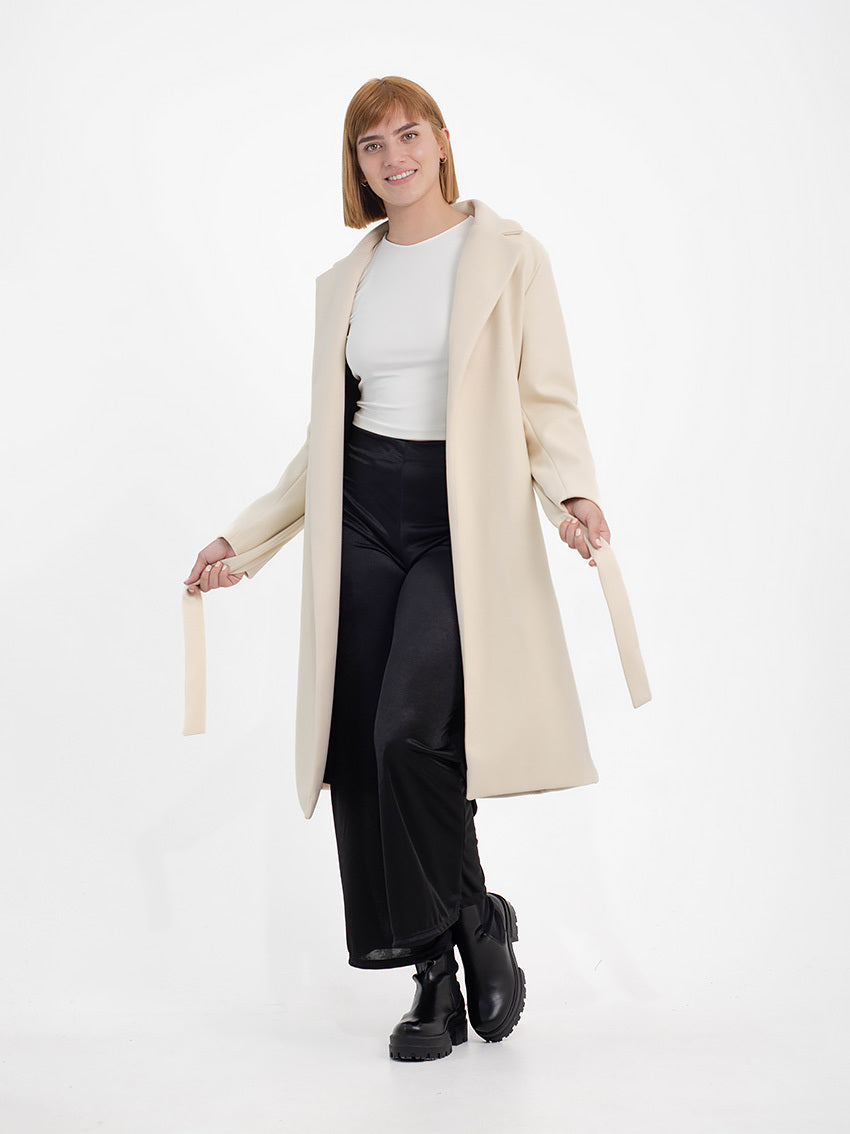 ABRIGO KEILA IVORY