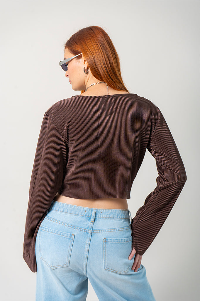 BLUSA PLISADA G-C 8190