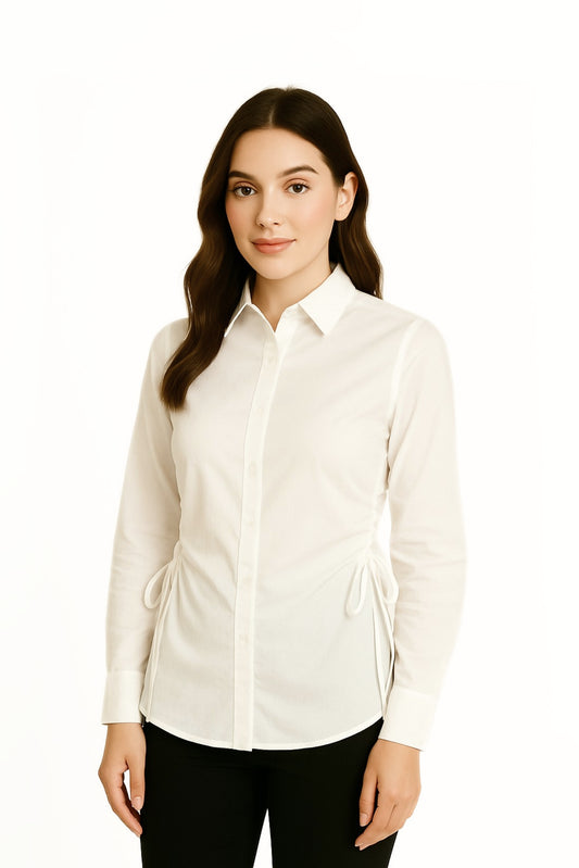 BH CAMISA OVERSIZE LACE UP 6841