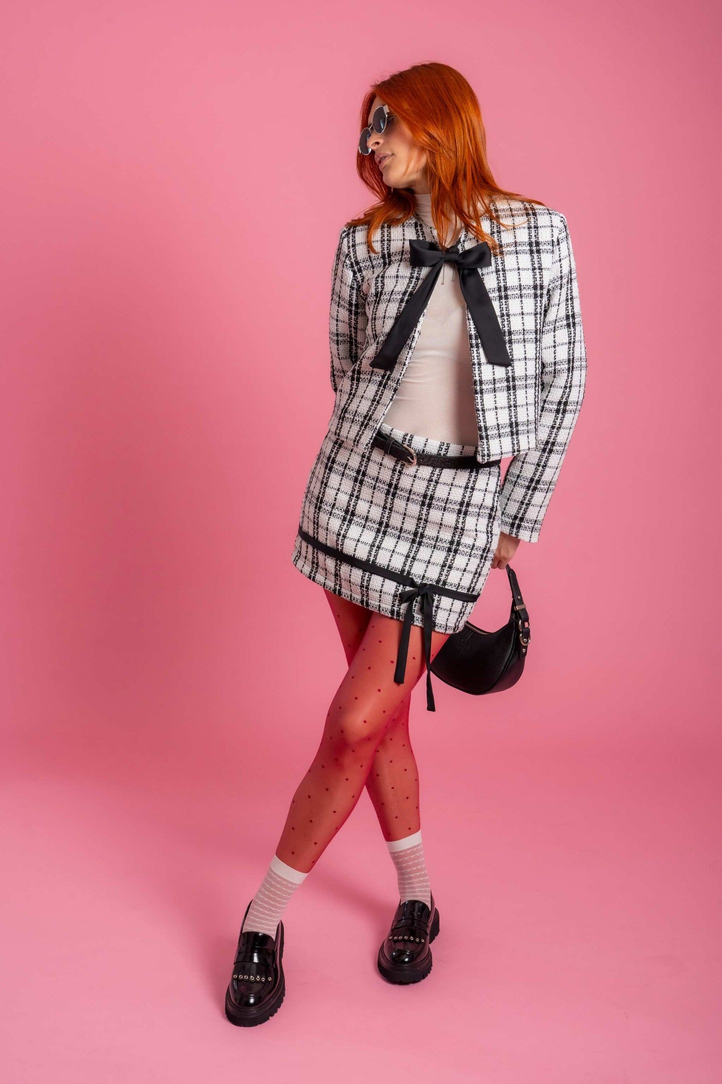 BH CHAQUETA LAZO TWEED 8155