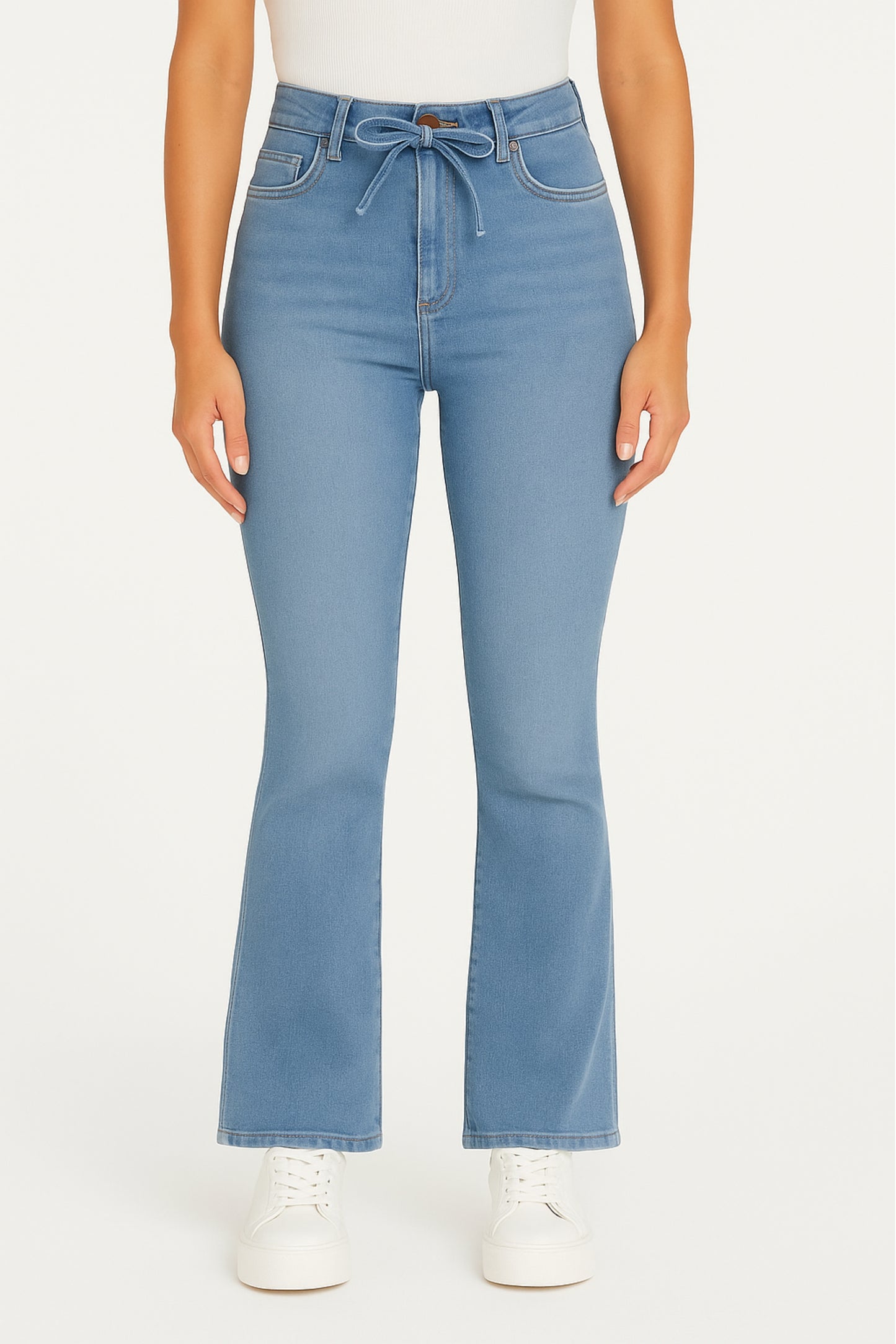 BH JEAN FLARE SLIT 7220