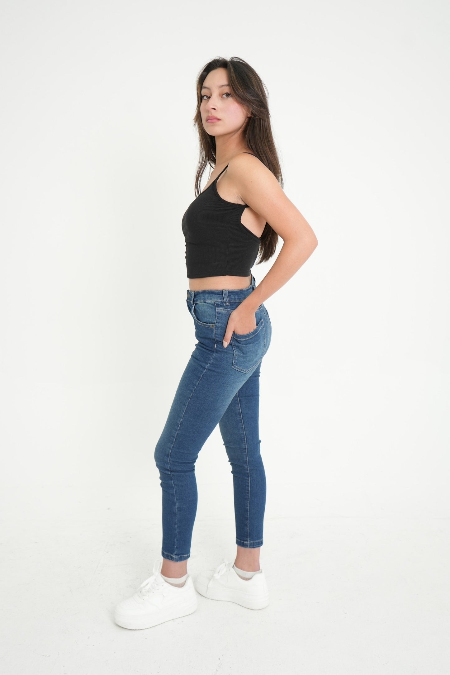 BH JEANS SKINNY SUPER HIGH WAIST CARLINA