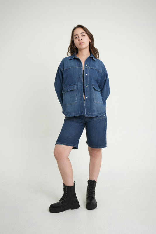 BH SOBRECAMISA DENIM ADARA