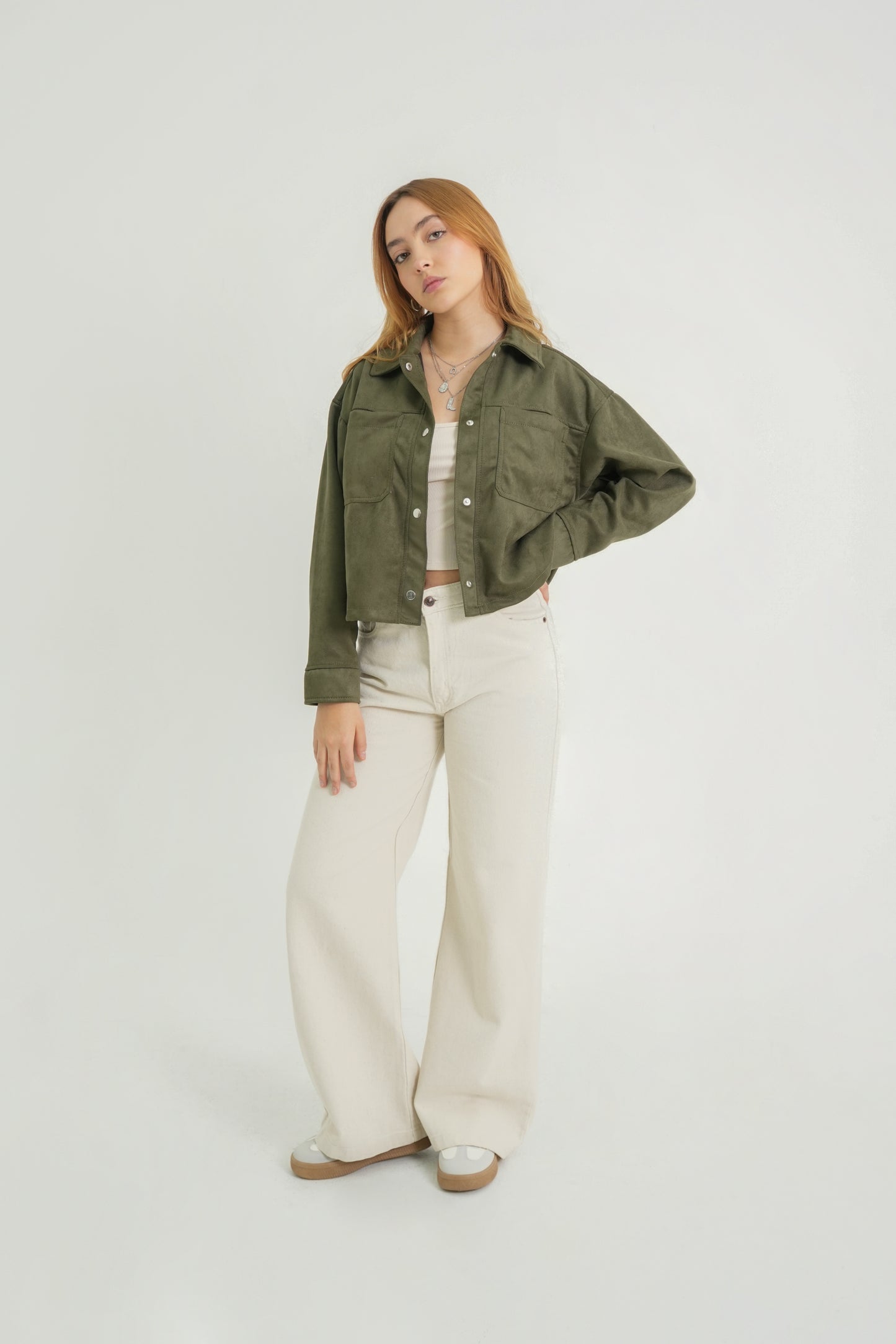 BH SOBRECAMISA EFECTO GAMUZADO 6857