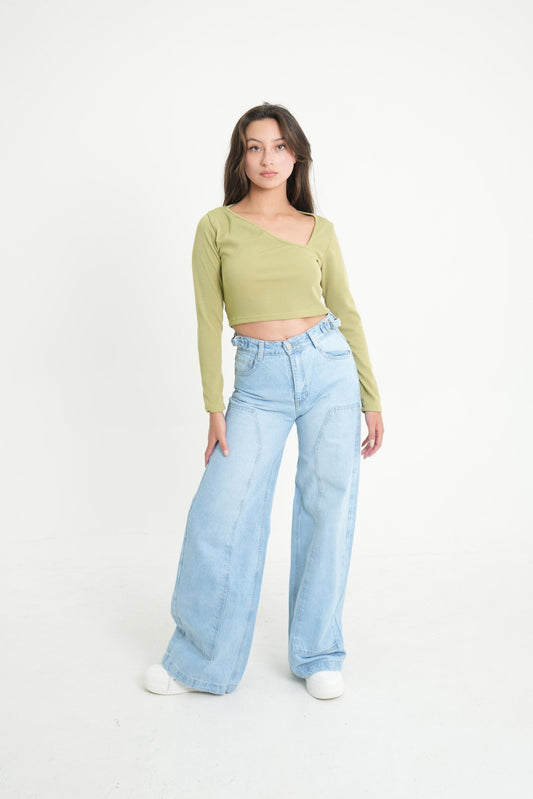 BH TOP CORTO MANGA LARGA 6714