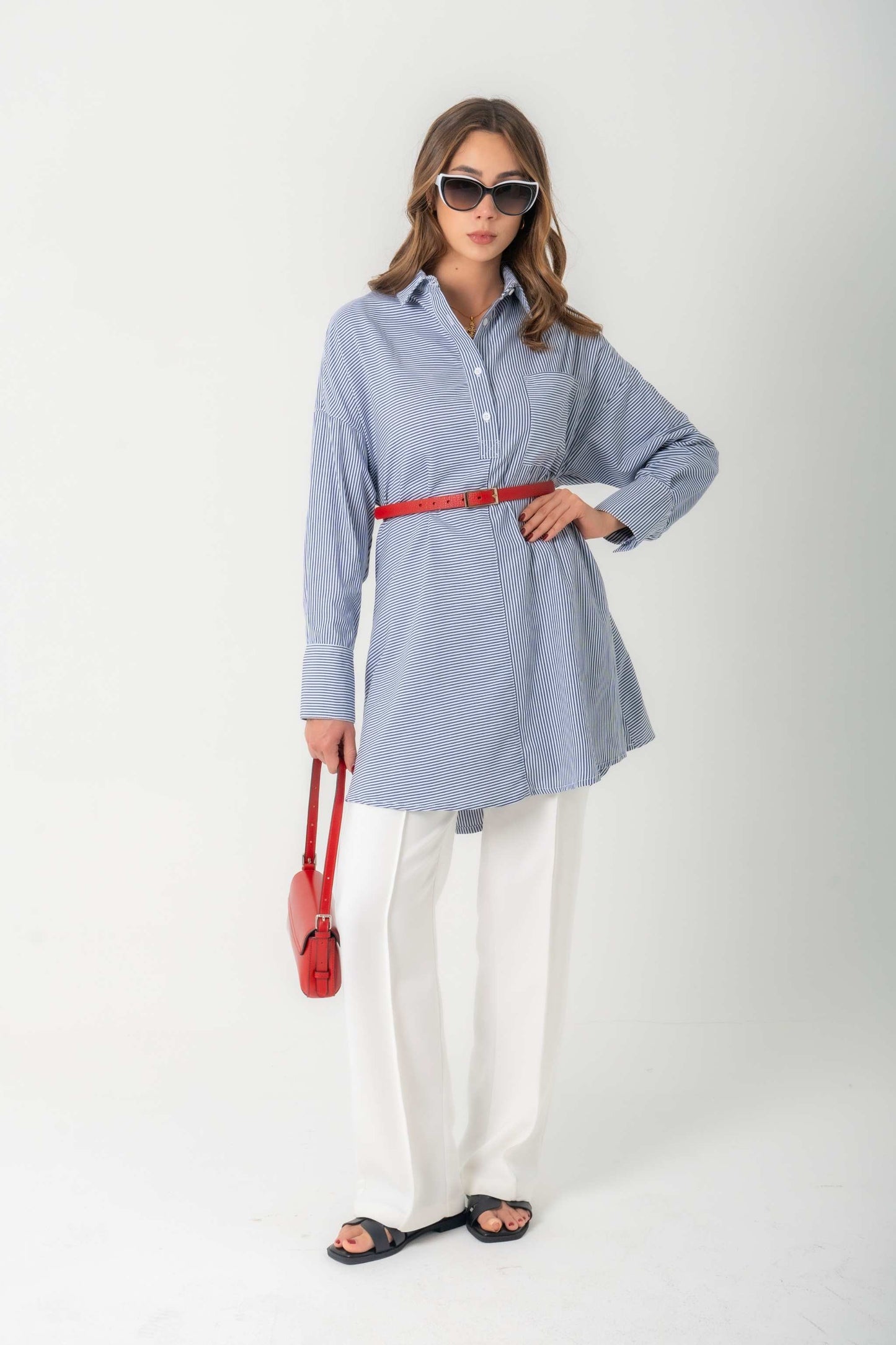 BH VESTIDO CAMISERO OVERSIZE 8025