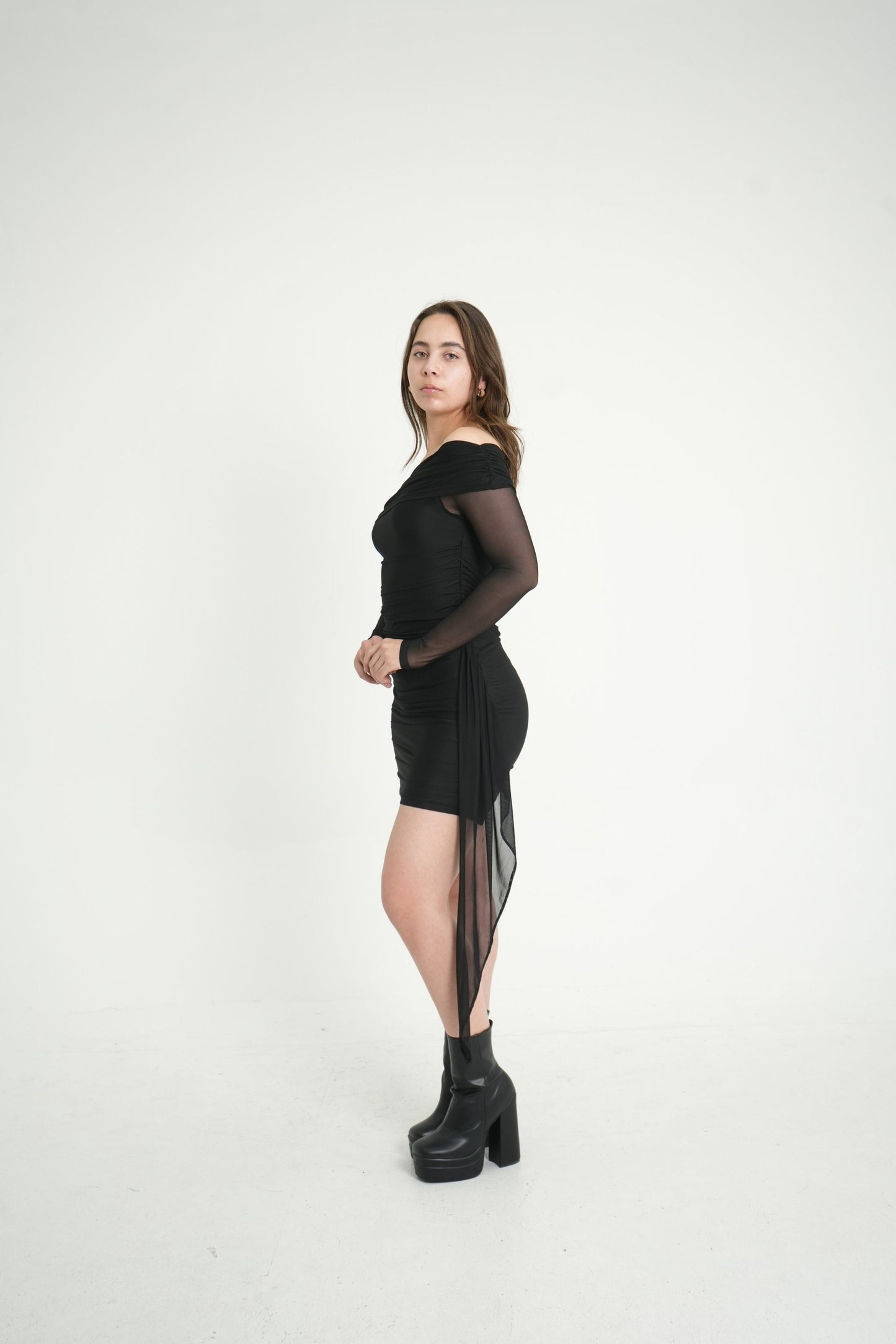 BH VESTIDO NUDO MESH 7260