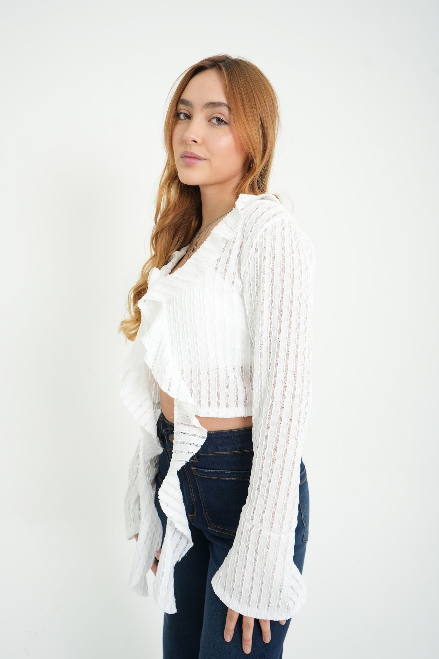 BLUSA MANGA LARGA 7527