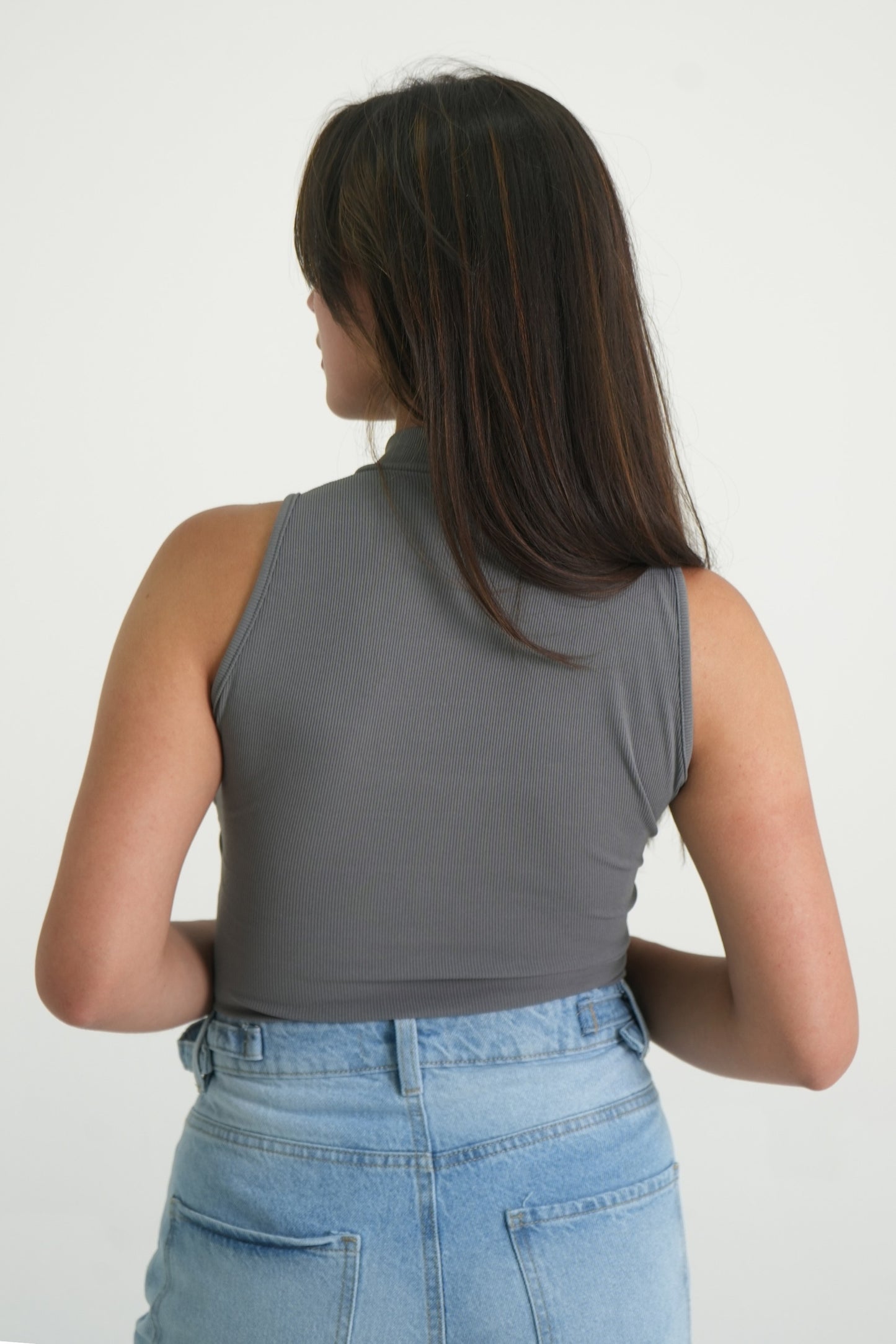 BODY CUELLO ALTO ASIMETRICO 6691