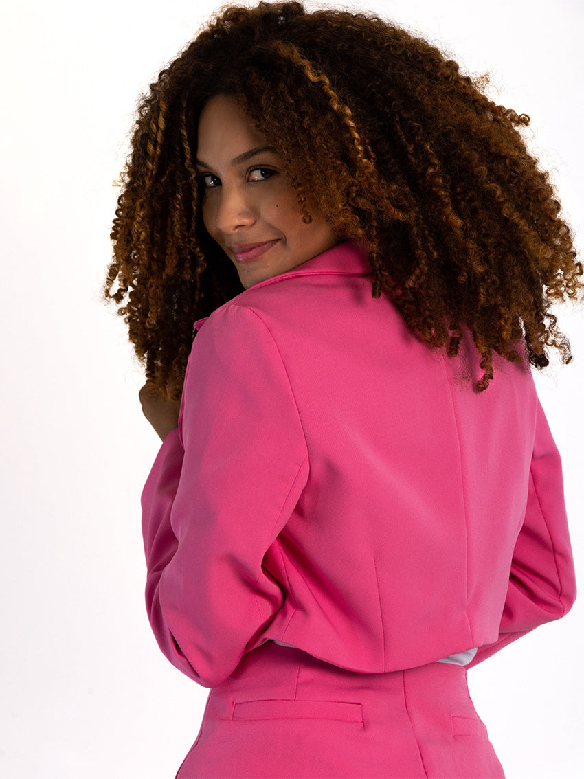 BLAZER BOSCO FUCSIA