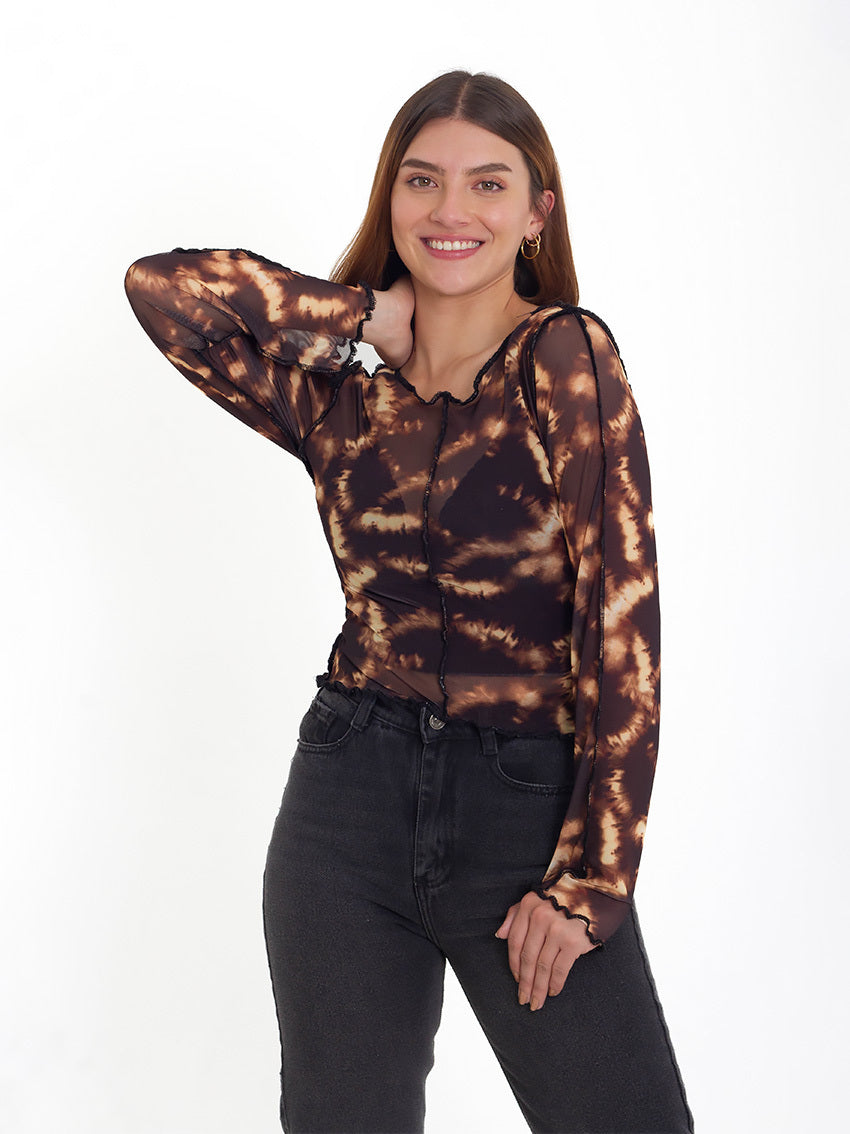 BLUSA HARRY CAFE