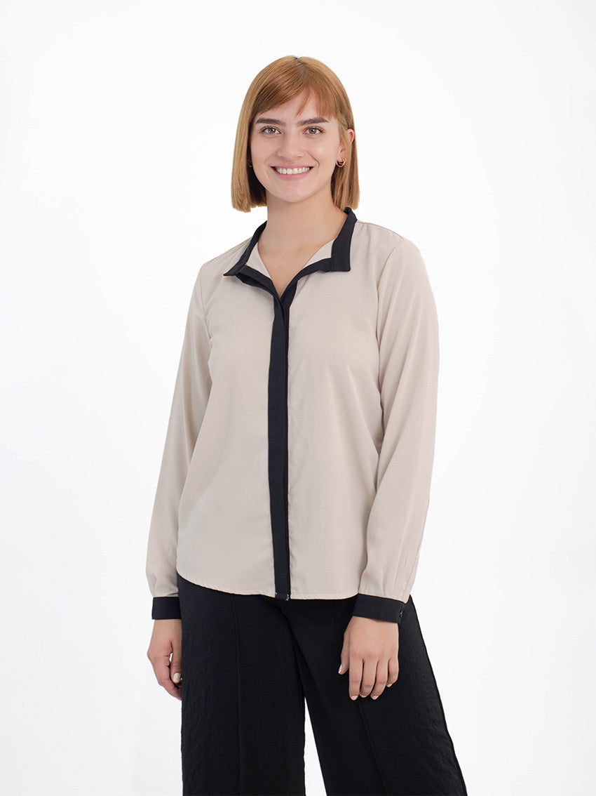 BLUSA TIZIANA BEIGE