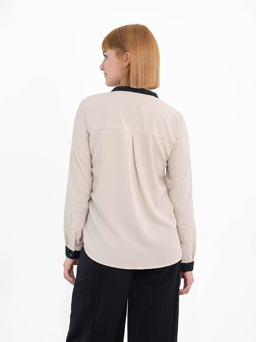 BLUSA TIZIANA BEIGE
