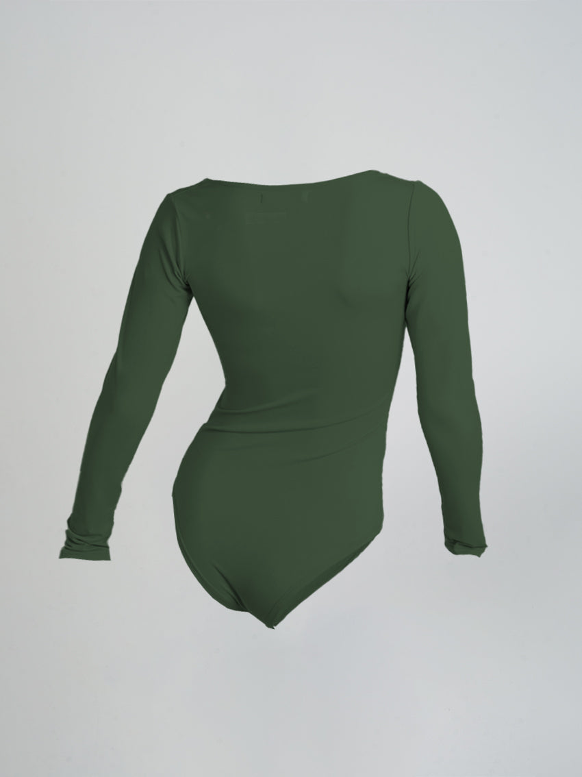 BODY MANGA LARGA GLASLY NEGRO