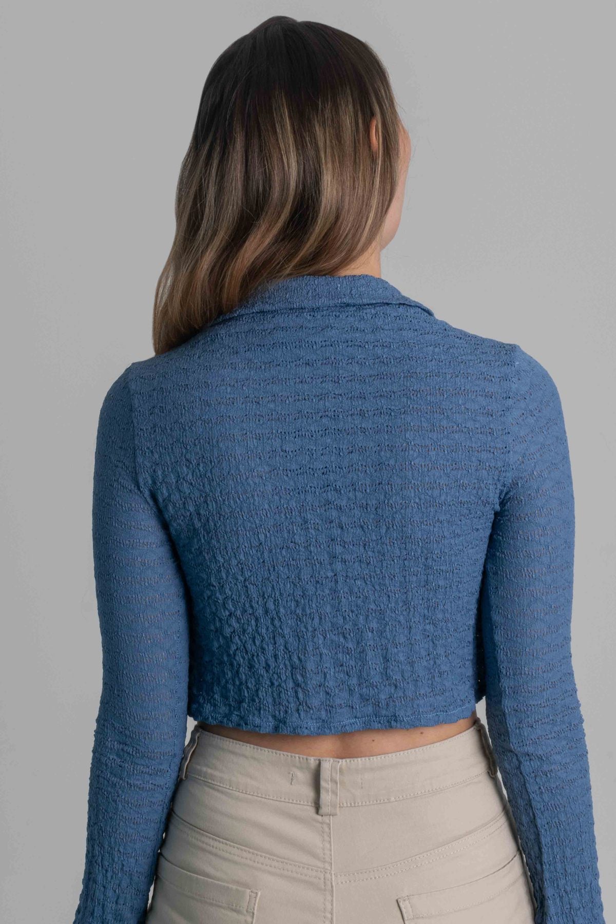 CAMISA ENCAJE CREMALLERA DIETRICH