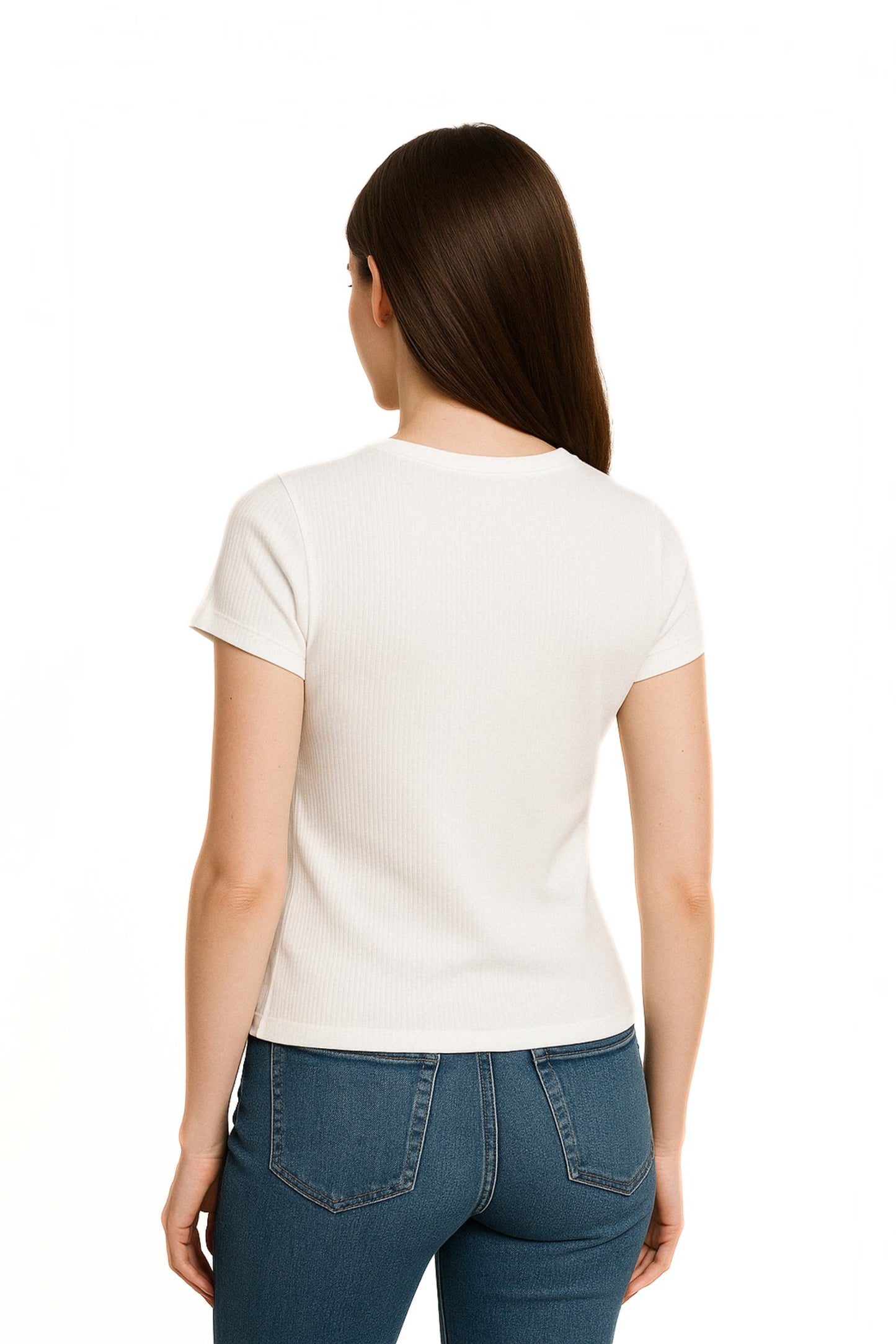 CAMISETA RIB MANGA CORTA 6860