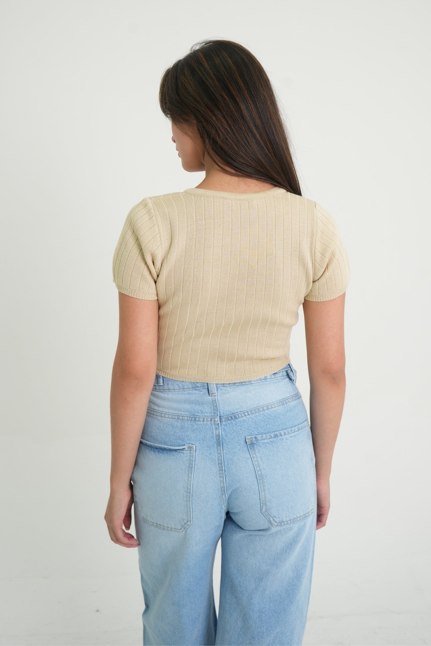 CÁRDIGAN TEJIDO MANGA CORTA DALVINA ONE