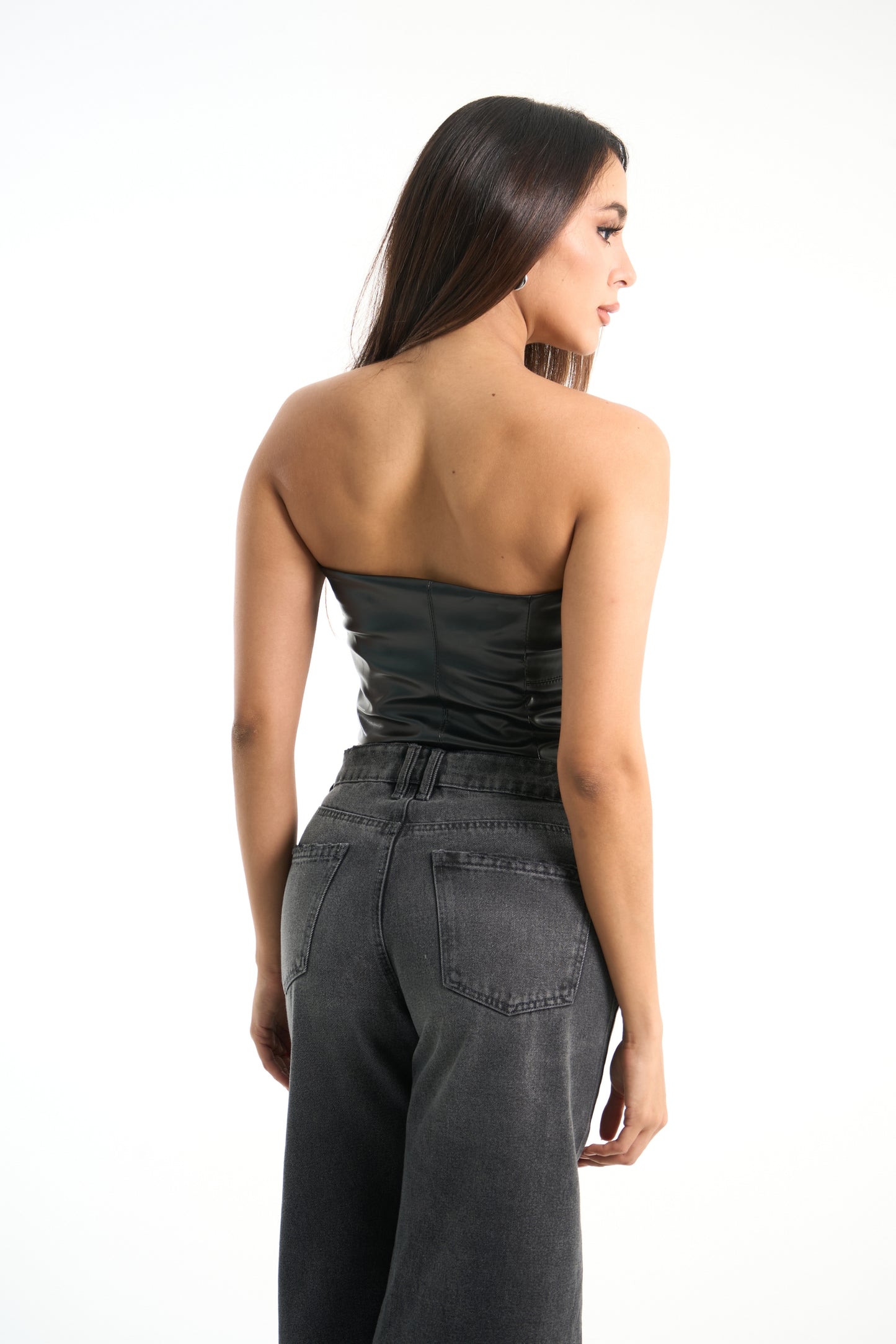 CORSE CREMALLERA EFECTO PIEL GIORGELLI