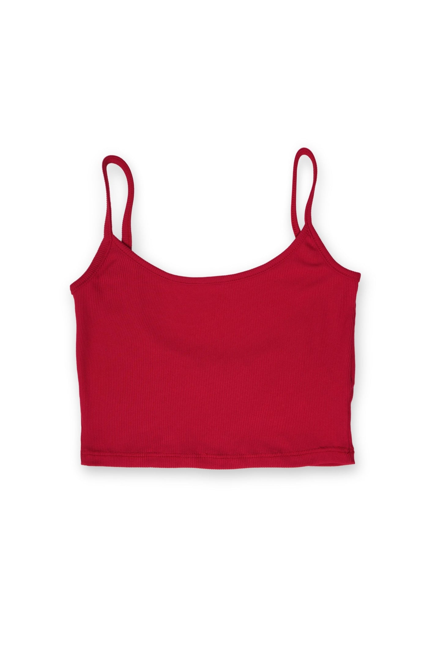 CROP TOP RIB TIRANTES LIBIA