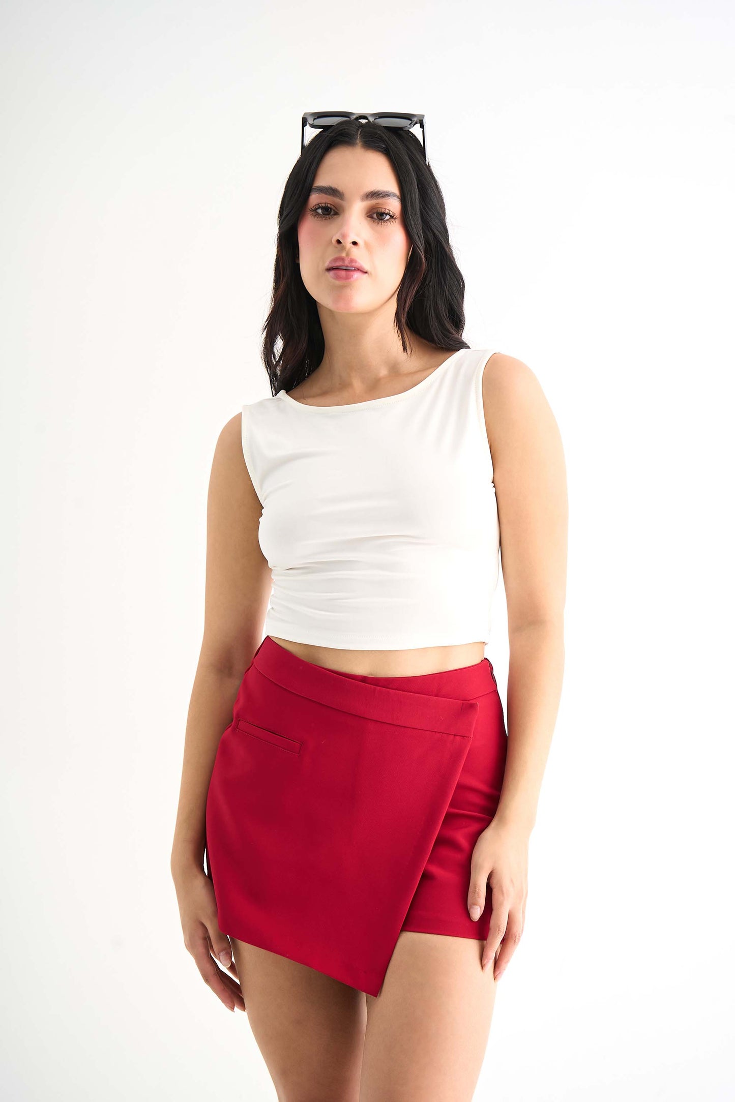 CROP TOP ESPALDA DESCUBIERTA MALLE