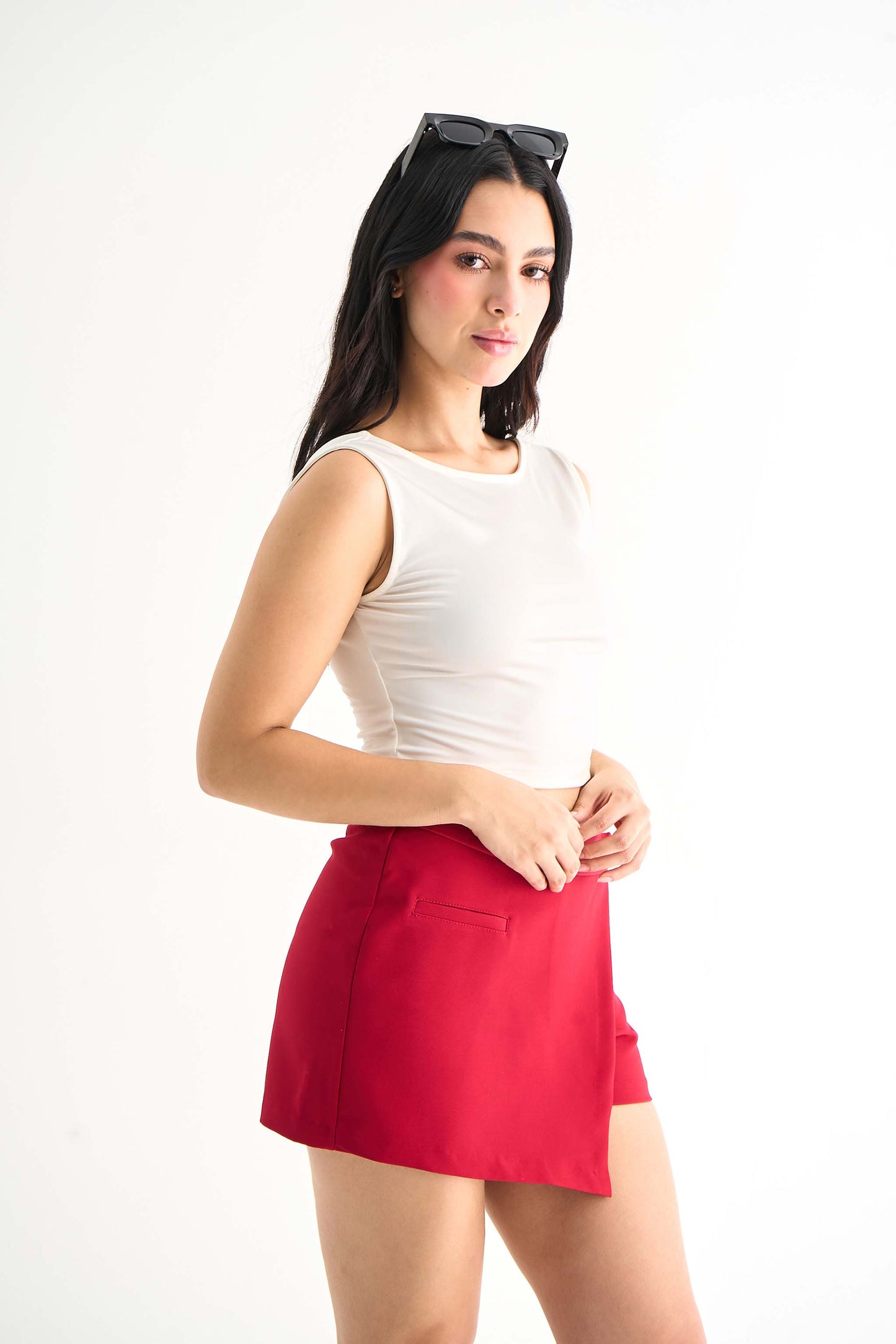 CROP TOP ESPALDA DESCUBIERTA MALLE