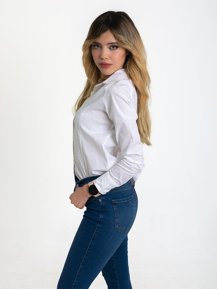 CAMISA ABIYAN BLANCA