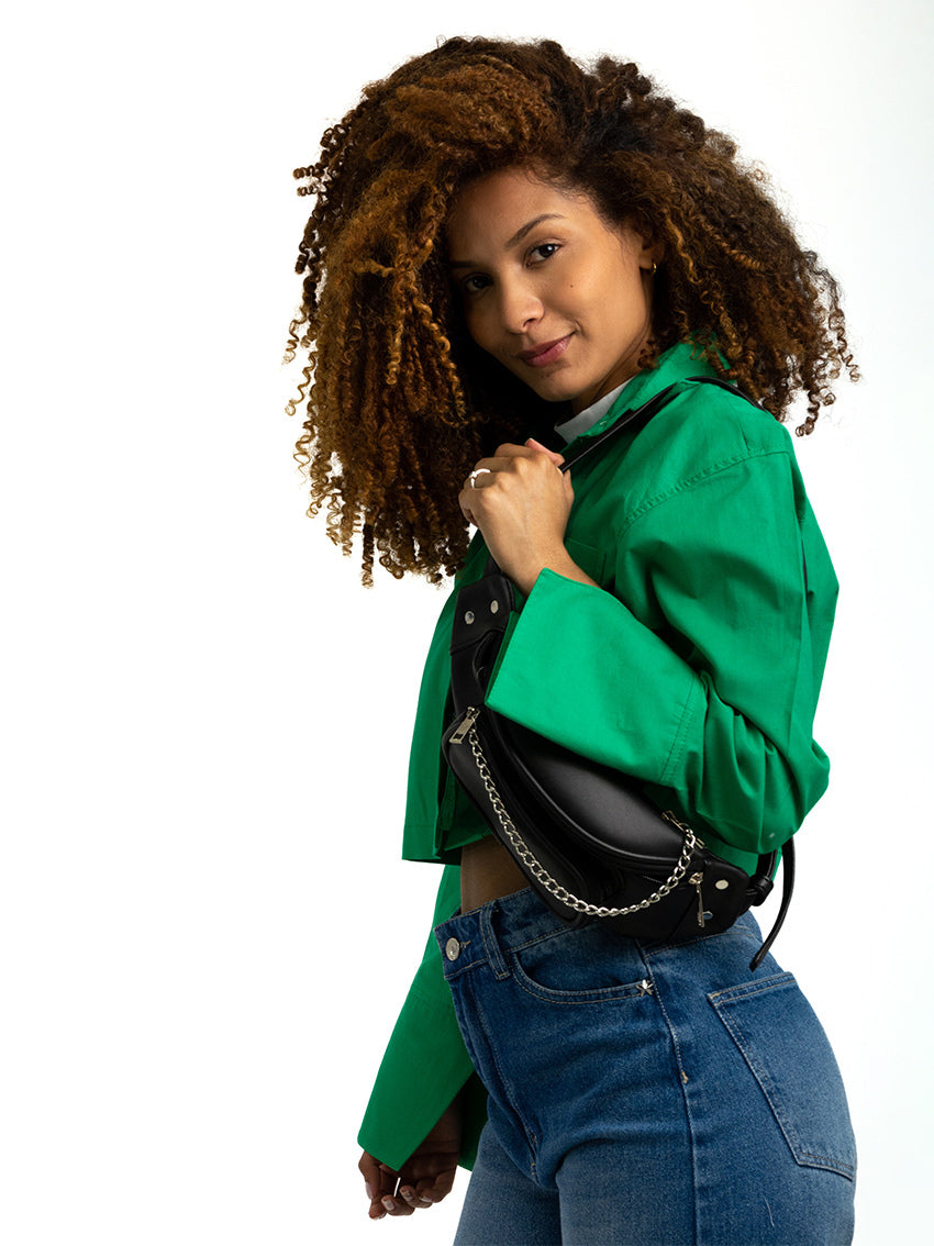 CAMISA CROP VIRGINIA VERDE CLARO