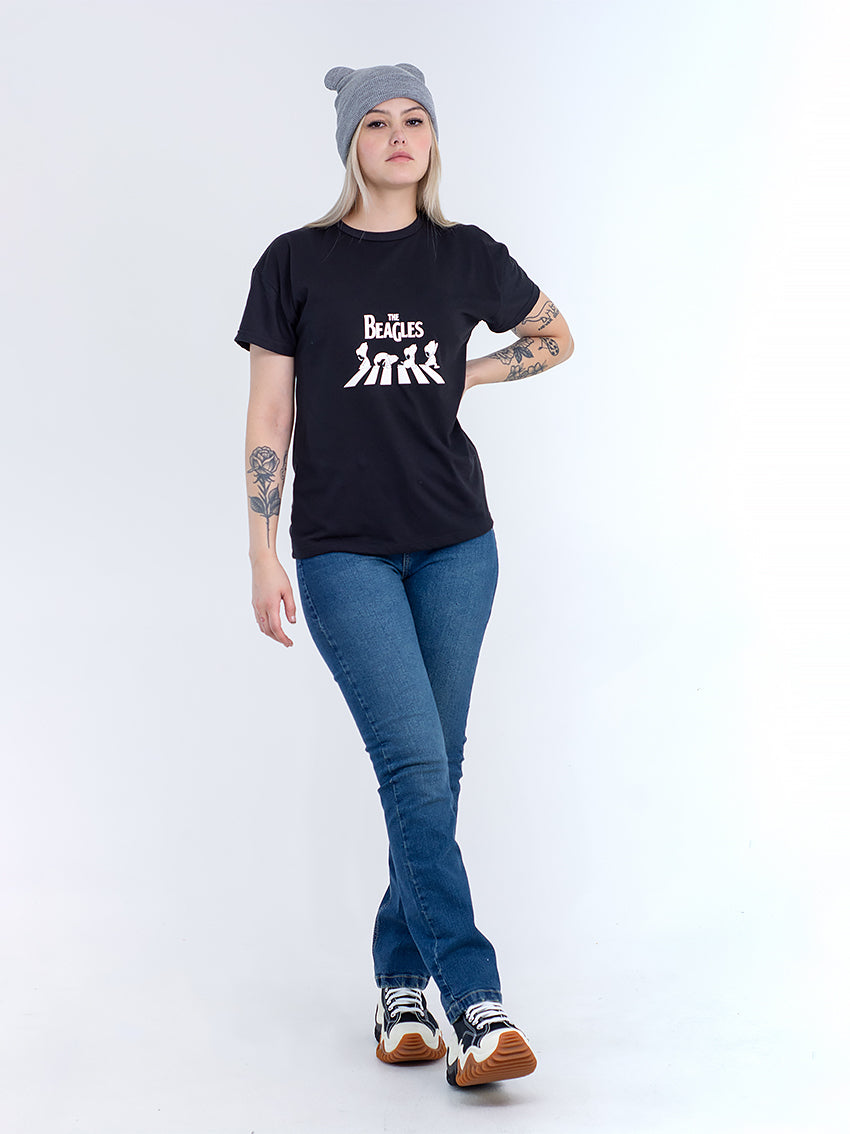 CAMISETA OVERSIZE CUORE NEGRO