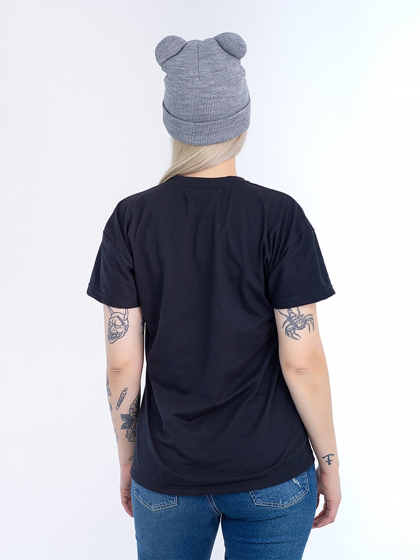 CAMISETA OVERSIZE CUORE NEGRO