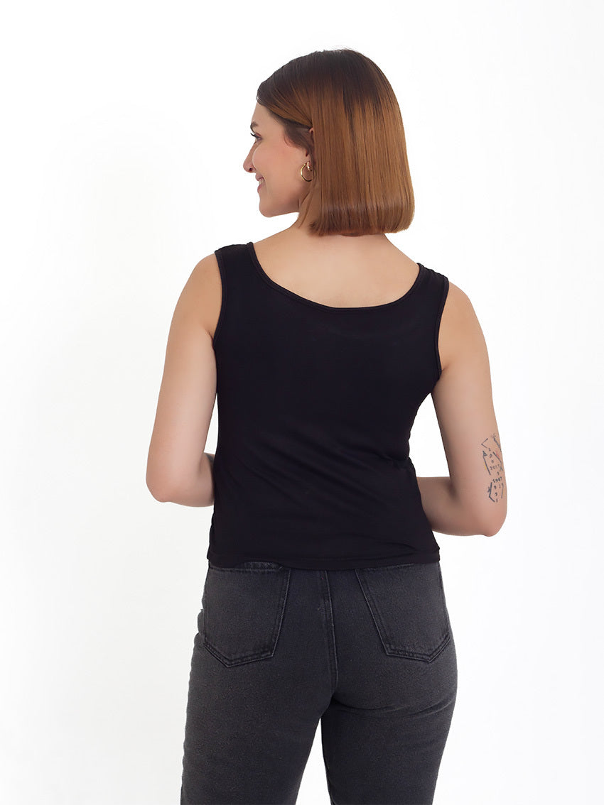 CAMISETA MANGA SISA LEPPER NEGRA