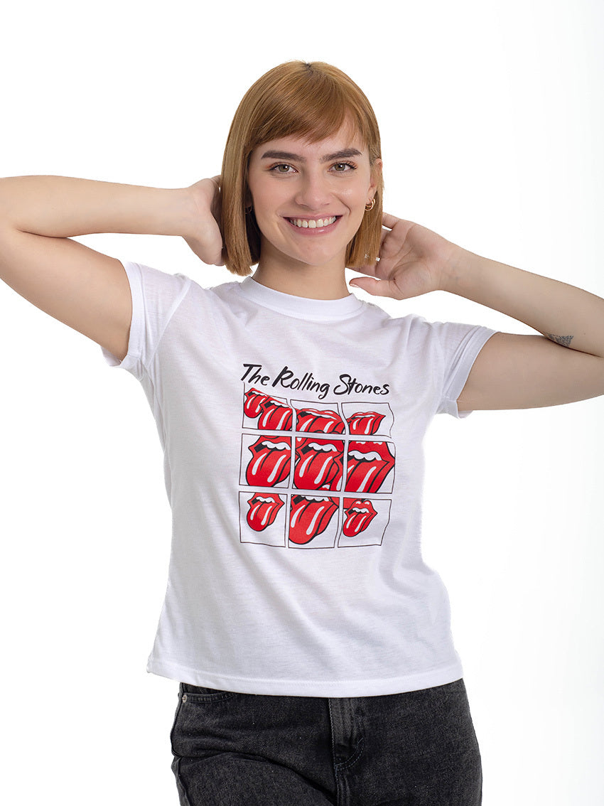 CAMISETA ROLLING BLANCO