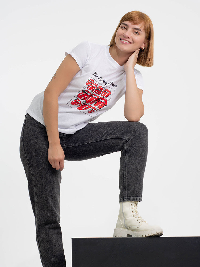 CAMISETA ROLLING BLANCO