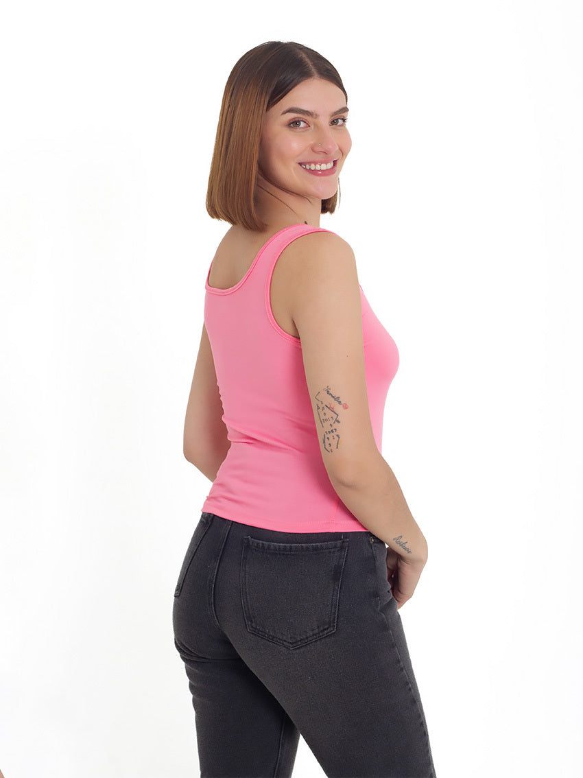 CAMISETA MANGA SISA LEPPER ROSADA