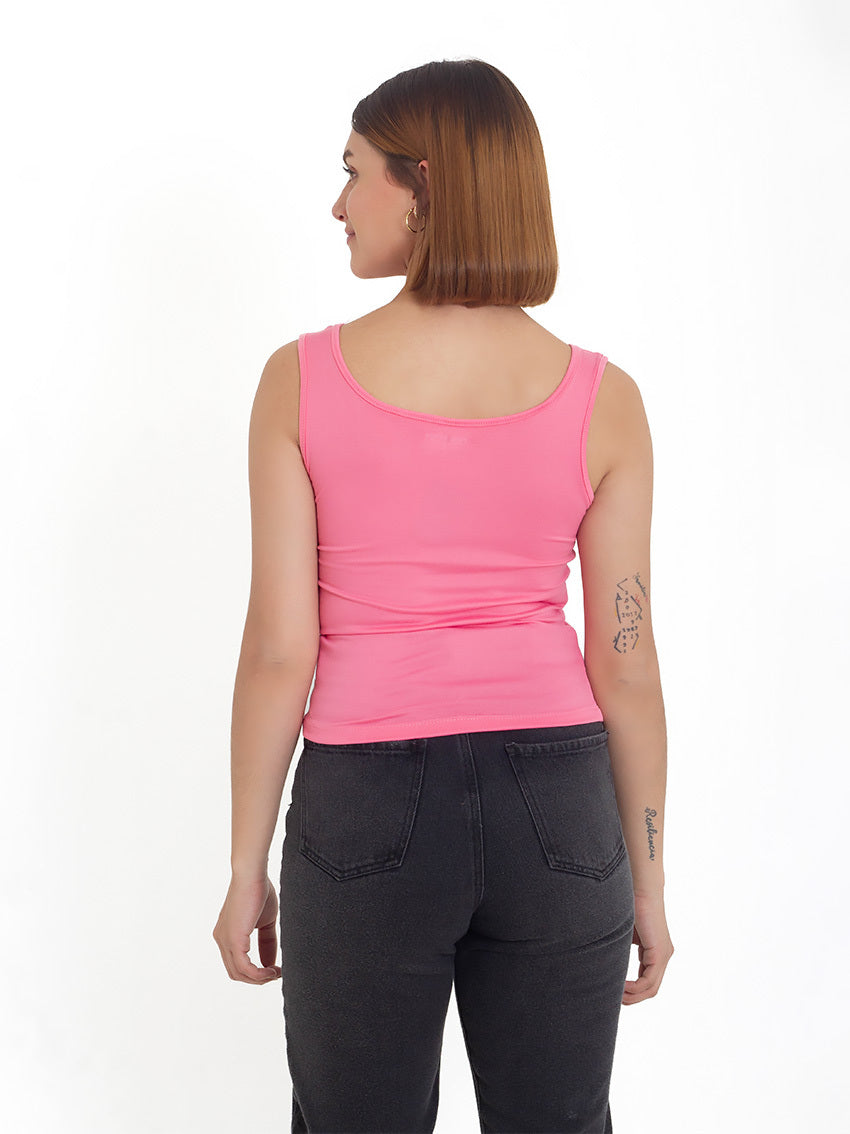 CAMISETA MANGA SISA LEPPER ROSADA