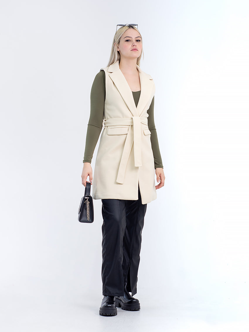 CHALECO CATIA GRIS