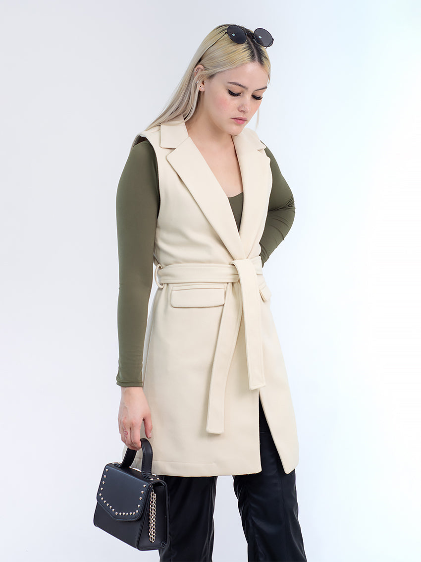 CHALECO CATIA GRIS