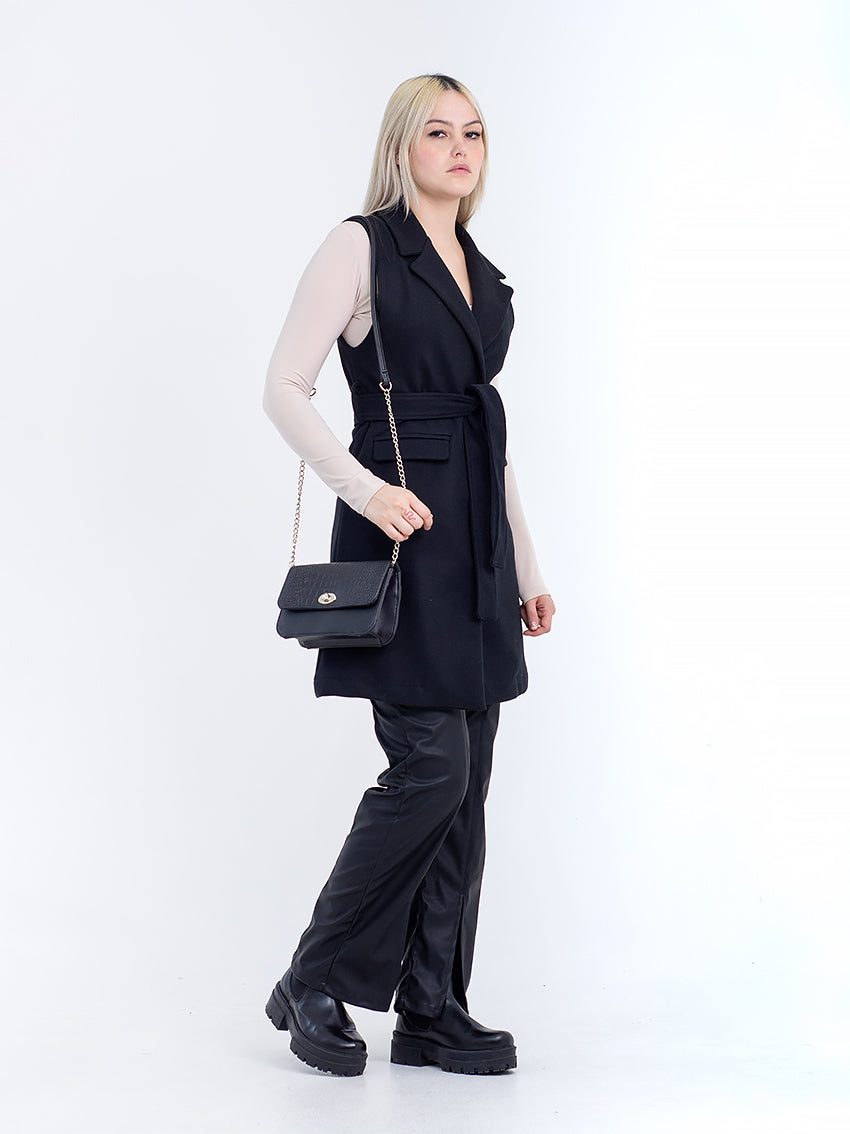CHALECO CATIA GRIS