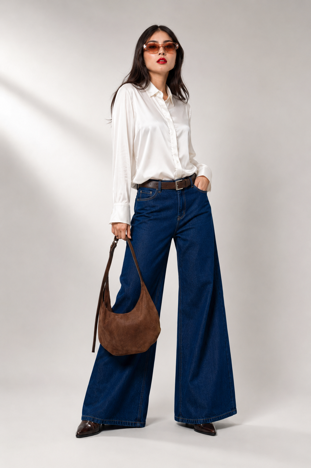 CAMISA SATINADA B-F 7841