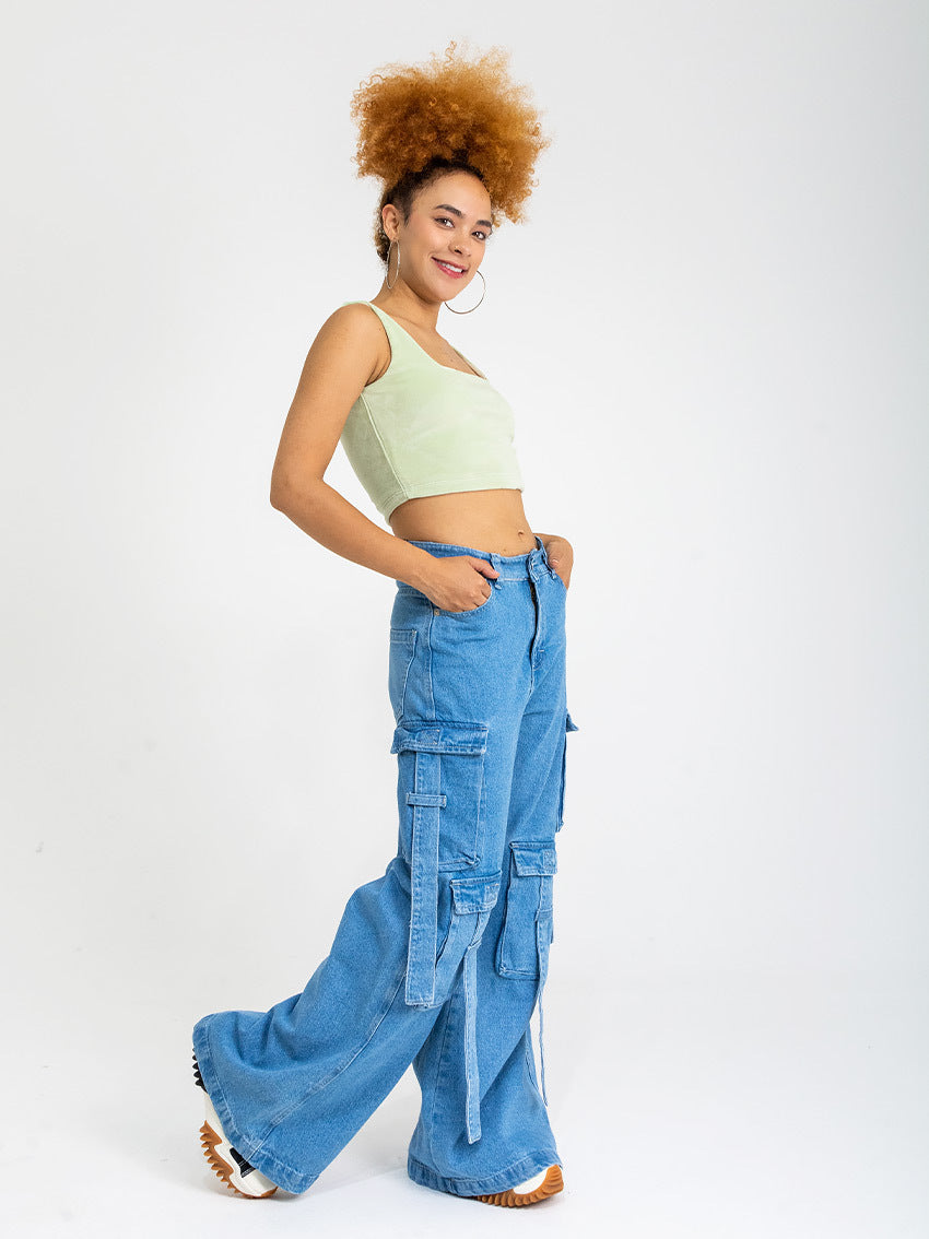 CROP TOP CHENILLA
