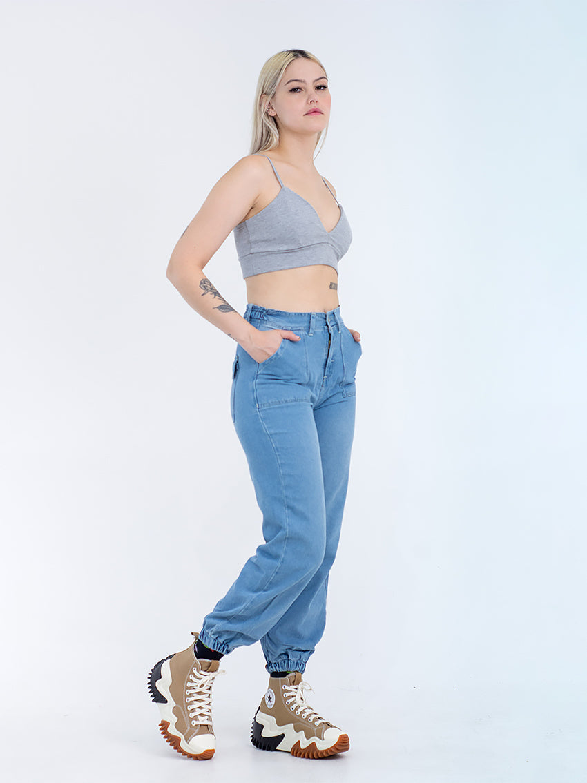 CROP TOP TALIA GRIS