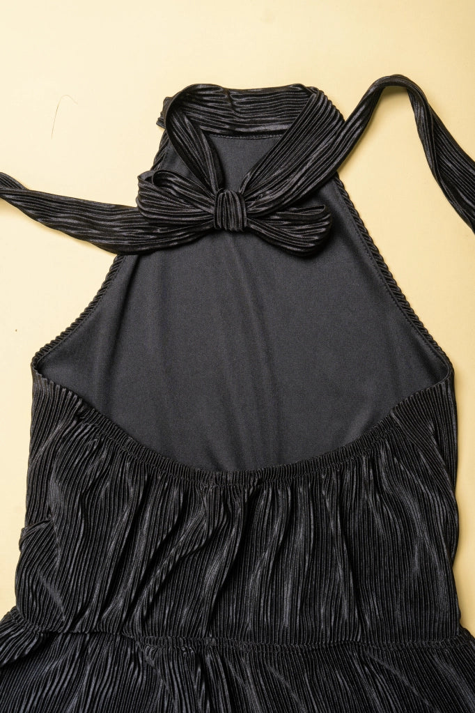 BH ENTERIZO HALTER PLISADO 8511.