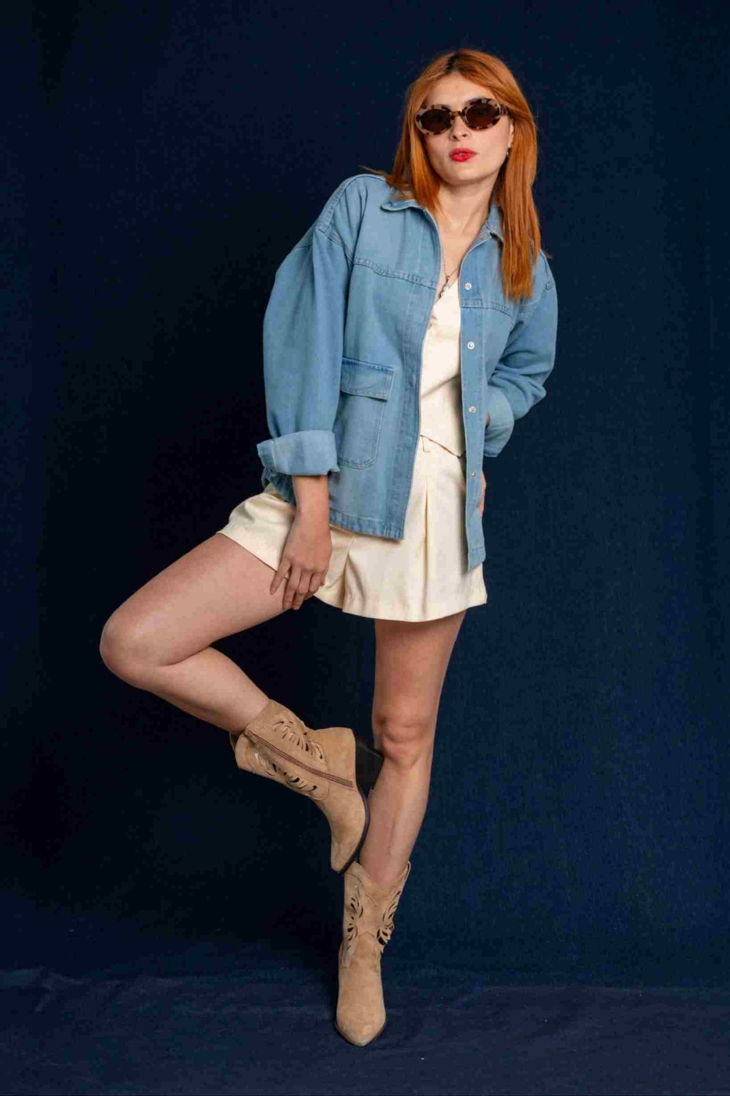 BH SOBRECAMISA DENIM ADARA